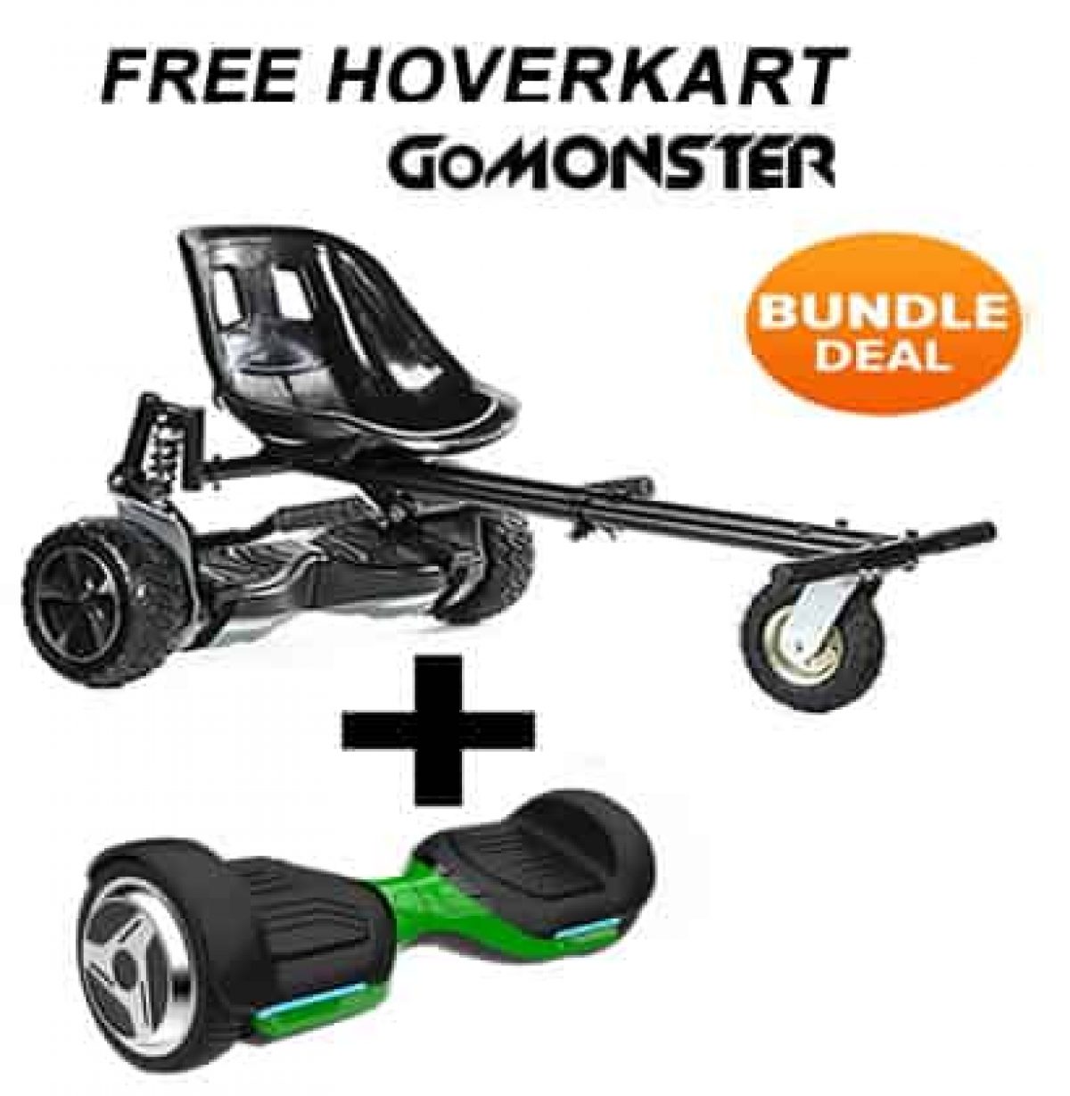 Go best sale monster hoverkart