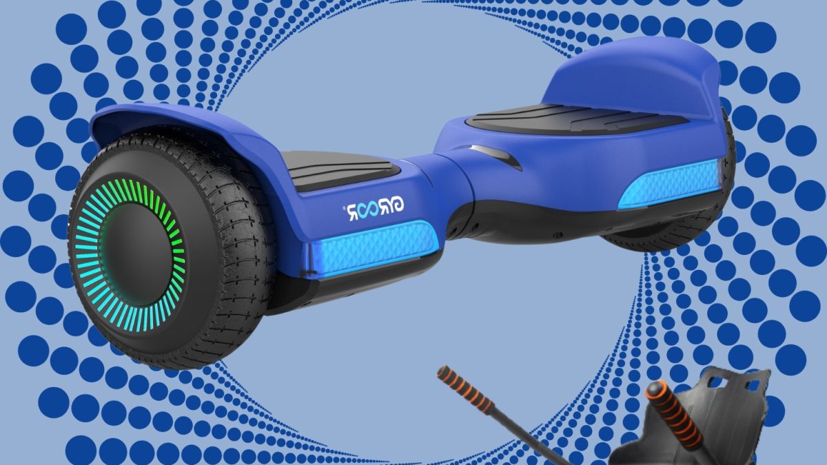 NEW ARRIVAL GYROOR G13 GO NEON BLUE SEGWAY HOVERBOARD 6.5